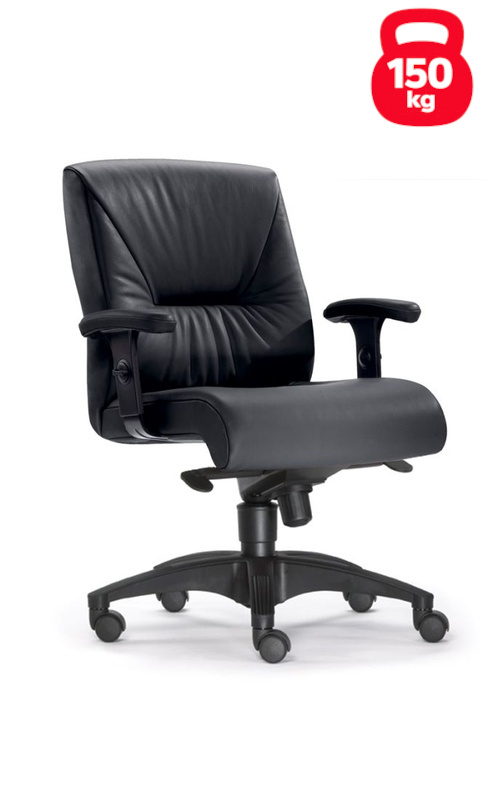 Halblehner Turbo XL - Luxus Chefsessel
