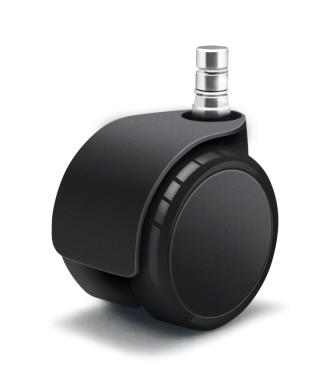 Bürostuhl Rollen Set für Teppichböden – 70 cm Fußkreuz